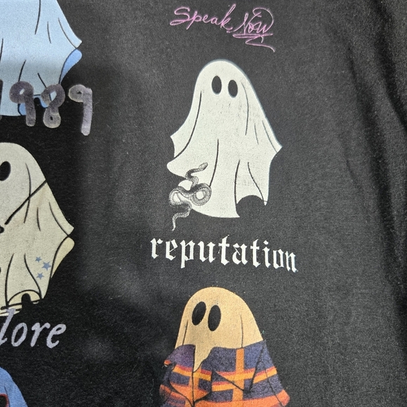 The Eras Tour Concert Ghost Tayloe Swift Halloween Swifties T Shirt Sz 5X - Picture 6 of 12